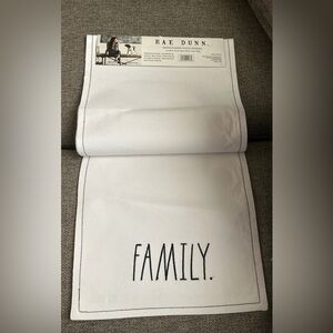 Rae Dunn Family Table runner